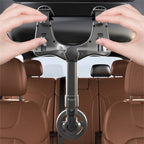 23-H06 Magnetic Phone Bracket Adjustable Angle Car Rearview Mirror Mount Holder