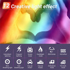 M1SE 12 Effects RGB Photography Lamp 0.96-inch TFT Screen Pocket Fill Light, M1SE