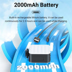 D02 Magnetic Adsorption Pocket RGB Video Lamp Mini LED Fill Light for Live Broadcast, D02