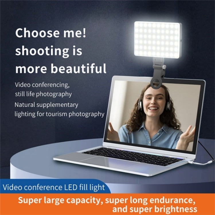 V16R Wth OLED Screen 24 Effects RGB Light Pocket Fill Light for Mobile Phone / Tablet / Laptop, V16R