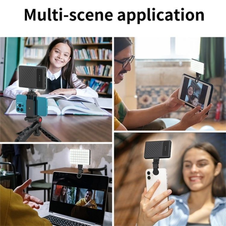 V16SE For Mobile Phone / Tablet / Laptop Three Light Modes Clip-On Pocket Mini Fill Light, V16SE