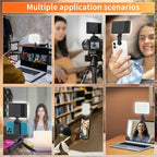 V16SE For Mobile Phone / Tablet / Laptop Three Light Modes Clip-On Pocket Mini Fill Light, V16SE