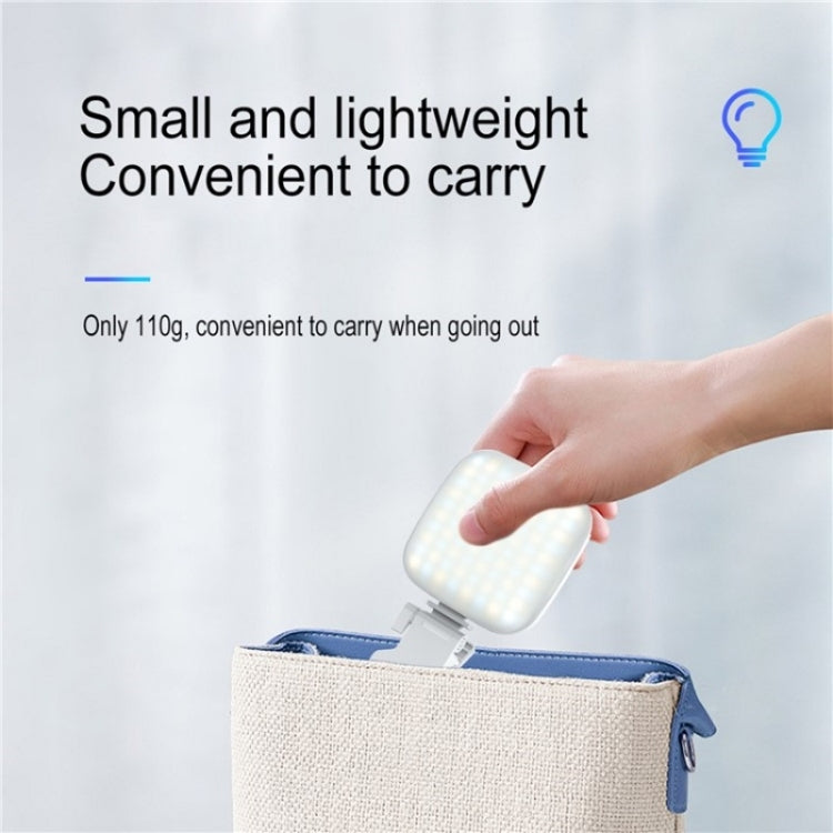 V15 Mini Clip-On Portable LED Fill Light Phone Laptop Video Conference Live Streaming Fill Lamp, V15