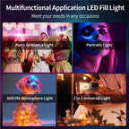 V17 Live Broadcast RGB LED Fill Light MagSafe Magnetic Phone Photography Lamp, V17