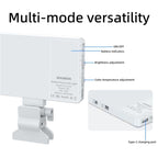 V12A Phone Laptop Video Conference Fill Lamp Portable Selfie Live Streaming LED Fill Light, V12A