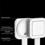V18 Portable Skin Beauty Live Streaming LED Fill Light Magnetic Phone Selfie Lamp, V18