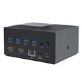 WAVLINK UG76PD2 3.5mm Audio, Gigabit Network Port Dual HD Universal Docking Station, UG76PD2