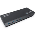 WAVLINK UG69PD6 Dual 4K Laptop Docking Station 5K HD Displaylink 65 / 100W PD Charging, US Plug, UK Plug, EU Plug, AU Plug