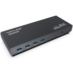 WAVLINK UG69PD6 Dual 4K Laptop Docking Station 5K HD Displaylink 65 / 100W PD Charging, US Plug, UK Plug, EU Plug, AU Plug