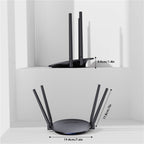 WAVLINK WN530HG3 AC1200 Dual Band AP Router 1000Mbps WAN / LAN Ethernet Port, US Plug, UK Plug, EU Plug, AU Plug
