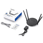 WAVLINK WN530HG3 AC1200 Dual Band AP Router 1000Mbps WAN / LAN Ethernet Port, US Plug, UK Plug, EU Plug, AU Plug