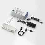 WAVLINK UTD41 PRO RJ45 / Audio / SD Card Reader 15-in-1 Thunderbolt 4 Docking Station, US Plug, UK Plug, EU Plug, AU Plug