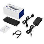 WAVLINK UTD22 Support 96W Laptop Charging USB4 Docking Station Dual Monitor USB-C Hub, UTD22