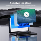 WAVLINK UTD22 Support 96W Laptop Charging USB4 Docking Station Dual Monitor USB-C Hub, UTD22