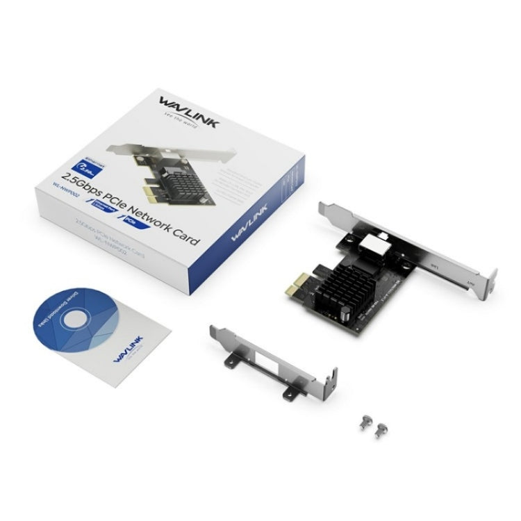WAVLINK NWP002 2Gbps RTL8125B Chip RJ45 Ethernet Adapter Pcie Network Card, NWP002