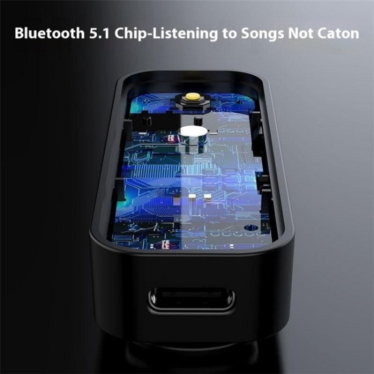 B28 2-In-1 Audio Adapter AUX Connector Bluetooth 5.1 Transmitter Receiver