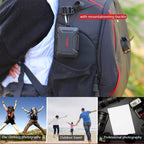 Desiontal SD / TF / XQD / CF / SIM / TF Storage Card Memory Card Organizer Outdoor Portable Waterproof Box, LP-E8