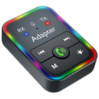 Q9 Support TF Card Playback 2-in-1 Bluetooth 5.3 Wireless Transmitter / Receiver MP3 Player, Q9