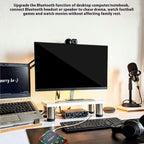 Q9 Support TF Card Playback 2-in-1 Bluetooth 5.3 Wireless Transmitter / Receiver MP3 Player, Q9