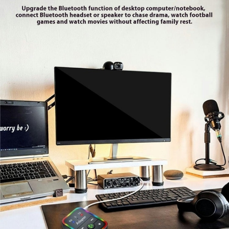 Q9 Support TF Card Playback 2-in-1 Bluetooth 5.3 Wireless Transmitter / Receiver MP3 Player, Q9