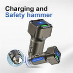 K25 Fast Charging Metal Window Breaker Car Charger Adapter PD 30W Super Charger, K25