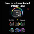 C68 Dual Port Bluetooth FM Transmitter PD 30W Car Charger Music Player Hands-Free Call, C68