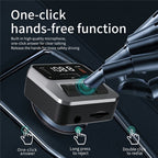 C65 Dual Type-C Port PD 30W Fast Charging Adapter Car Bluetooth FM Transmitter, C65