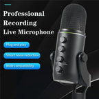 SM-20 For Video Conference USB Noise Reduction Condenser Desktop Microphone, SM-20