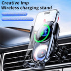 D1 Devil Design Air Vent Mount Phone Holder Stand 15W Car Wireless Charger