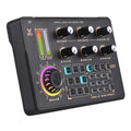 V80 For Mobile Phone Computer Portable Live Streaming Karaoke Sound Card Mixer, V80