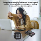 V80 For Mobile Phone Computer Portable Live Streaming Karaoke Sound Card Mixer, V80