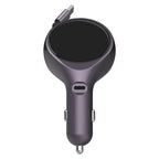 K1 With Retractable Cable Car Charger Type-C PD 20W Fast Charging Adapter, K1