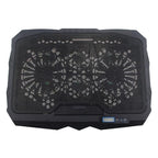 A6 Height Adjustable 6 Fans Cooler Ergonomic Laptop Stand Cooling Pad, A6