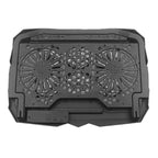 A6 Height Adjustable 6 Fans Cooler Ergonomic Laptop Stand Cooling Pad, A6
