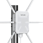 WAVLINK WN588HX3 AX3000 Outdoor WiFi Extender with 6 Antennas Dual Band WiFi Repeater, US Plug, UK Plug, EU Plug, AU Plug