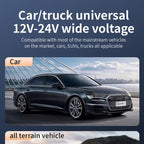 K38 Retractable Cable USB + Type-C Car Charger PD 30W Fast Charging Cigarette Lighter Adapter, K38