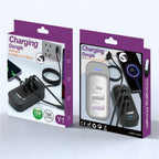 Y1 Type-C and Dual USB Car Rear Seat Charger Fast Charging Adapter with 1m Extension Cable, Y1