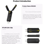 BE6500 Wireless Network Card Driver Free 6500M Tri Band WiFi 7 USB 3.0  Adapter for PC, BE6500