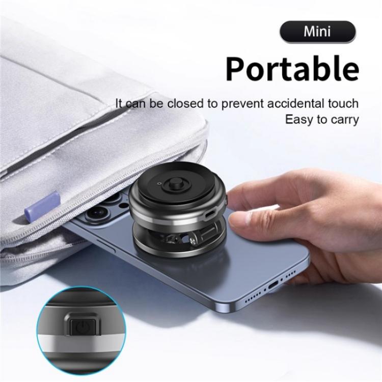 C6 Adjustable Folding Rotating Car Stand Vacuum Suction Cup Magnetic Phone Holder, C6