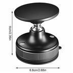 T29 Dashboard Windshield Adjustable Phone Stand Magnetic Car Mount Suction Cup Holder, T29 (Black), T29 (White)