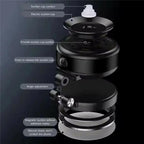 CZ07 Extendable Navigation Stand Car Phone Mount Magnetic Vacuum Suction Dashboard Holder, CZ07