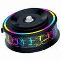 X12 Colorful Crackle Light Magnetic Car Dashboard Navigation Mount Vacuum Suction Cup Stand, X12