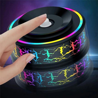 X12 Colorful Crackle Light Magnetic Car Dashboard Navigation Mount Vacuum Suction Cup Stand, X12