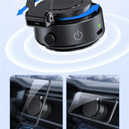 V1 Extendable Electric Suction Magnetic Foldable Stand Universal Car Dashboard Phone Holder, V1