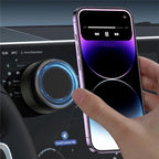 D2 3-Axis Folding Magnetic Suction Cup 360 Degree Rotation Phone Stand Car Phone Holder, D2
