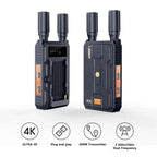 VRRIIS 097 4K HD Video HDMI Wireless Extender Kit Audio Video Wireless Transmitter Receiver, US Plug, UK Plug, EU Plug, AU Plug