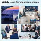 BOVBOX 091-HD Conference Use 100M Wireless WiFi HDMI Extender Video Transmitter Receiver, US Plug, UK Plug, EU Plug, AU Plug