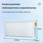 PB40R Video Live Streaming Portable RGB LED Video Light Pocket Photography Fill Light, PB40R