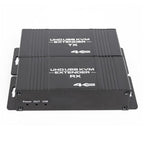 D5-1 / D6-1 80m Cat6 / 5e Network Cable Extender Computer Control HDMI KVM Extender, US Plug, EU Plug