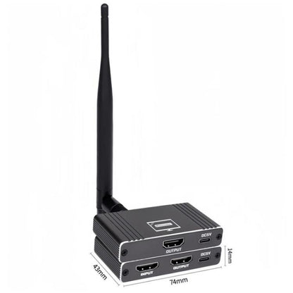 D9-1 / D10-1 Support 90 Degree Screen Rotation 8X1 HDMI Wireless Display Adapter